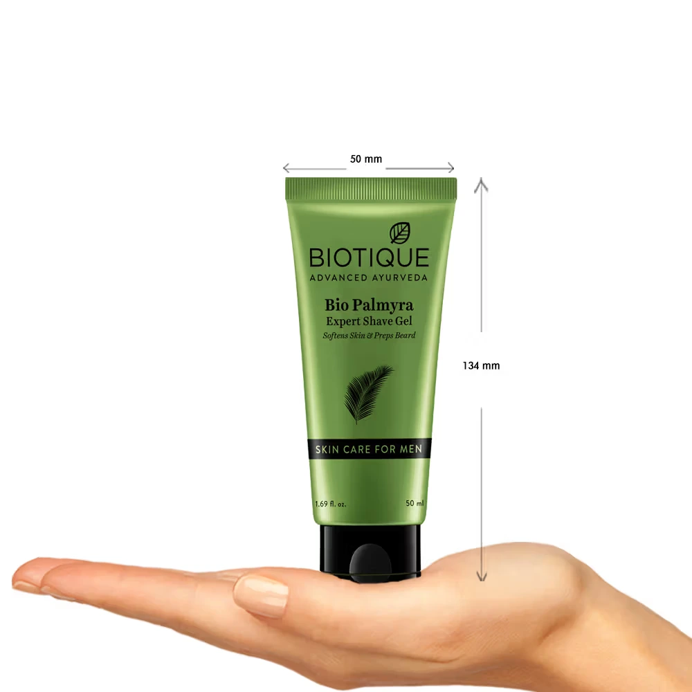Biotique Bio Palmyra Expert Shave Gel - Image 3