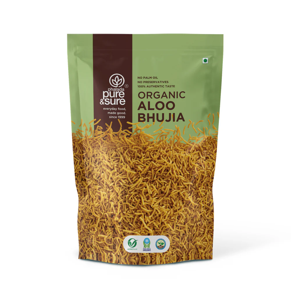Phalada Pure & Sure Organic Aloo Bhujiya - Fun & Healthy Snack - Image 6