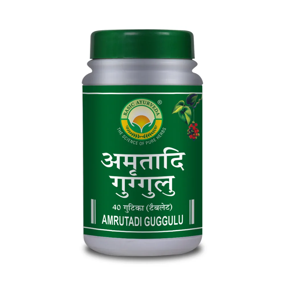 Basic Ayurveda Amrutadi Guggulu Tablets