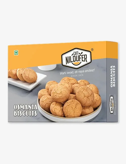 Cafe Niloufer Osmania Biscuits Classic | Buttery Tea-Time Snack | Authentic Hyderabadi Recipe