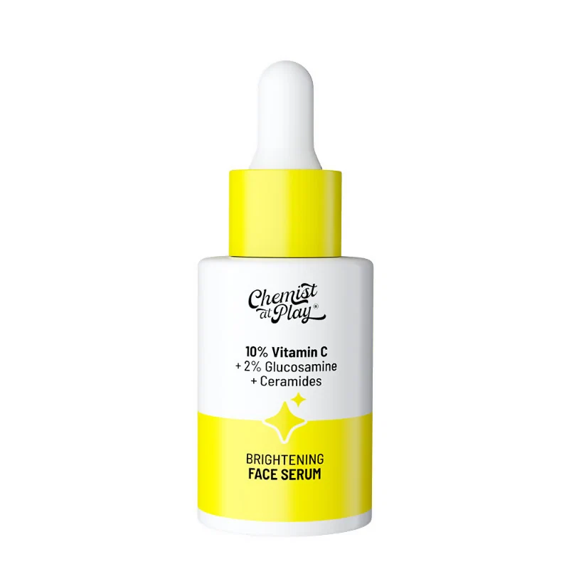 Chemist At Play 10% Vitamin C Face Serum | Brightening Skin Treatment | Glow and Radiance Booster