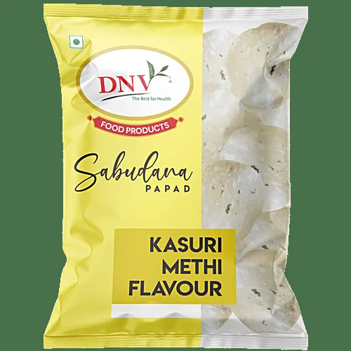 Dnv Kasuri Methi Sabudana Papad Dnv Kasuri Methi Sabudana Papad--70 g