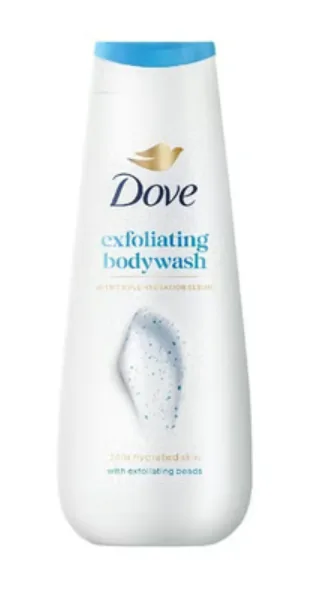 Dove Gentle Exfoliating Nourishing Body Wash Dove Gentle Exfoliating Nourishing Body Wash-Pack Size-250 ml