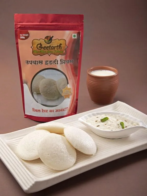 GEETARTH Farali Idli Mix / Upwas Idli Mix GEETARTH Farali Idli Mix / Upwas Idli Mix--200 g