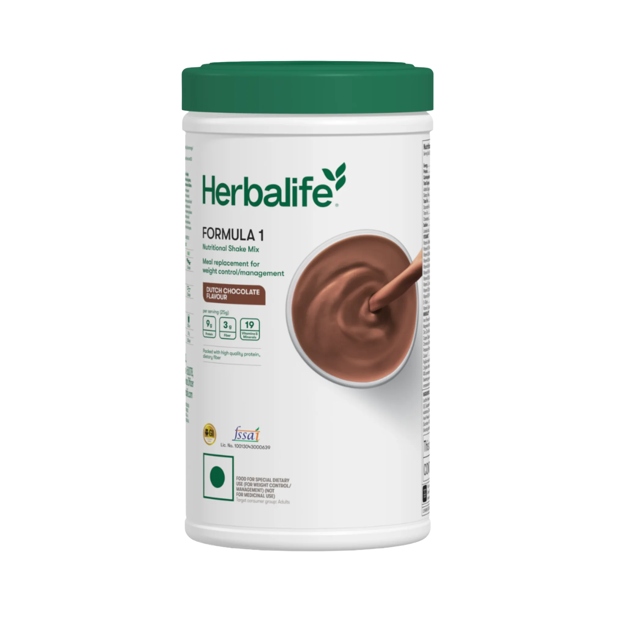 Herbalife Formula 1 Nutritional Shake Mix - Chocolate Flavour | Meal Replacement Shake | Low GI Weight Management Support 500 gm