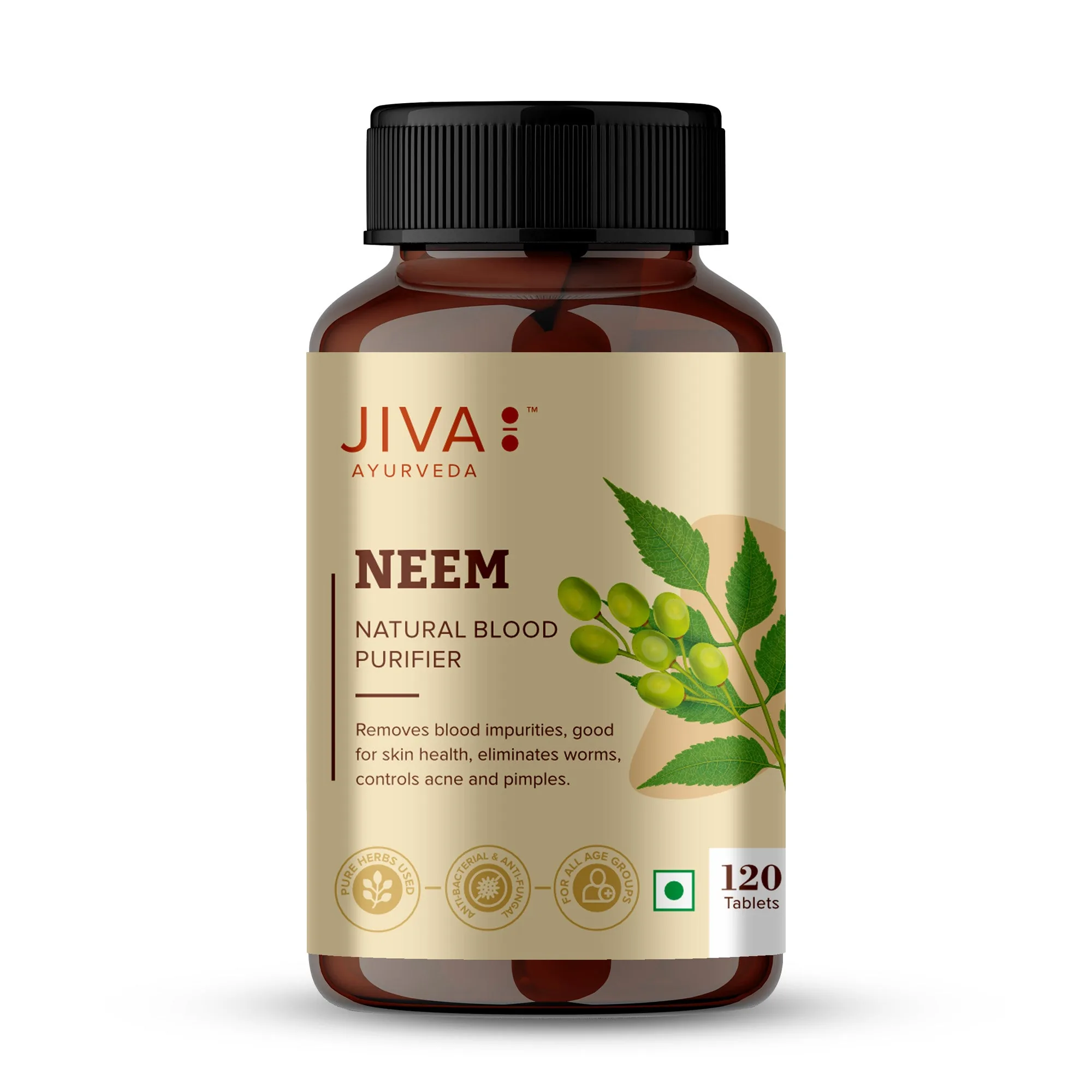 Jiva Ayurveda Neem Tablets