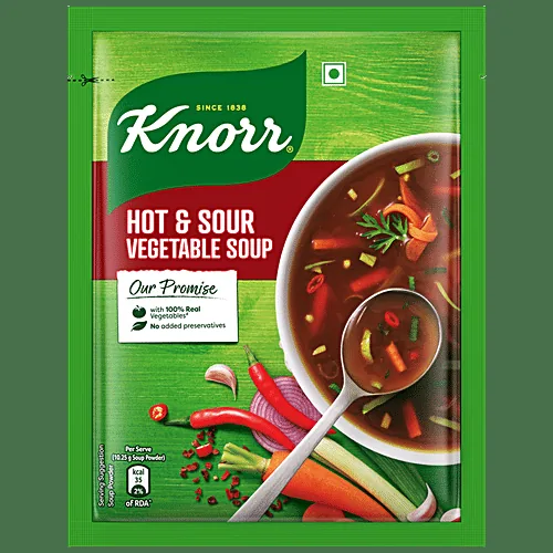 Knorr Chinese Hot And Sour Veg Soup