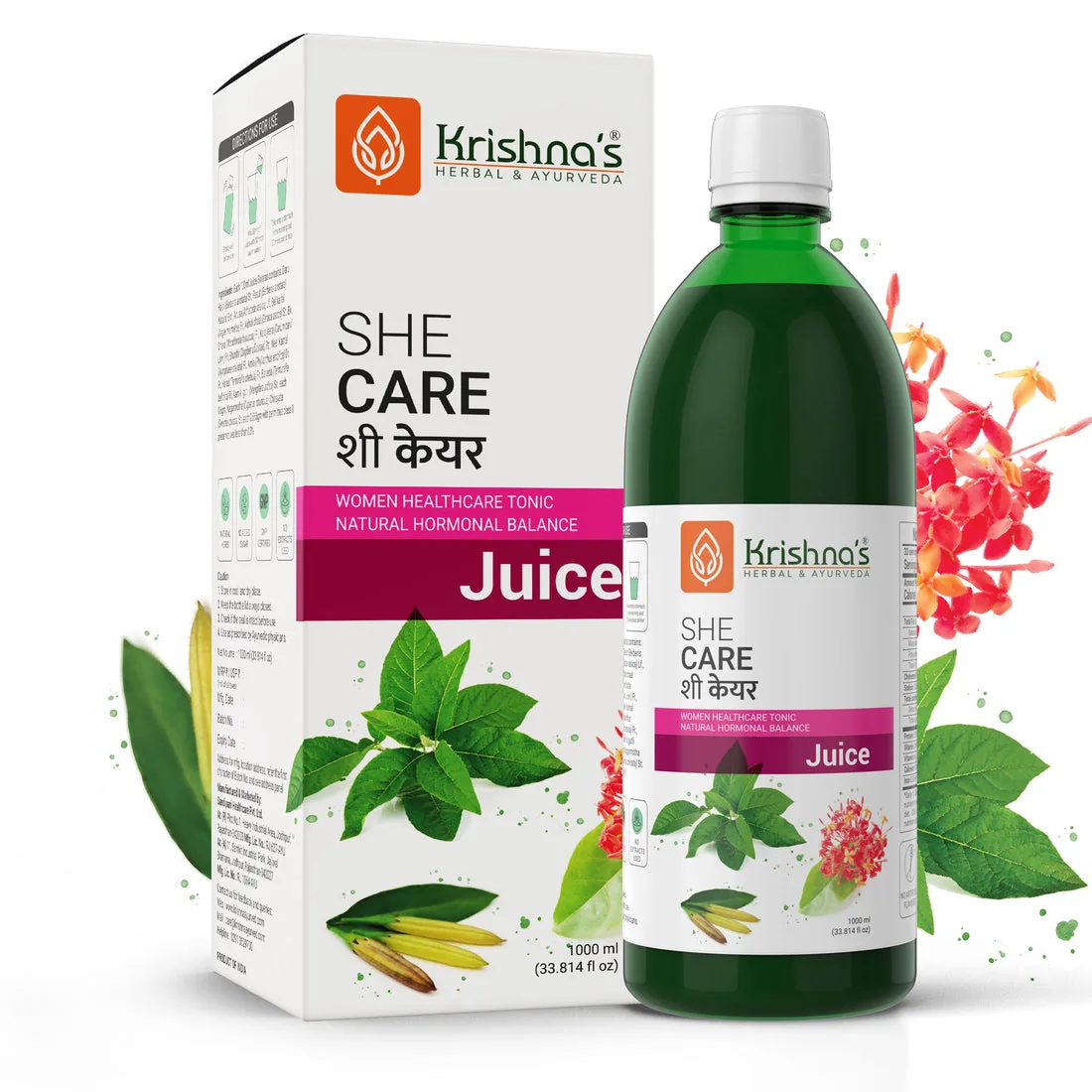 Krishnas Herbal And Ayurveda She Care Juice For Women Wellness