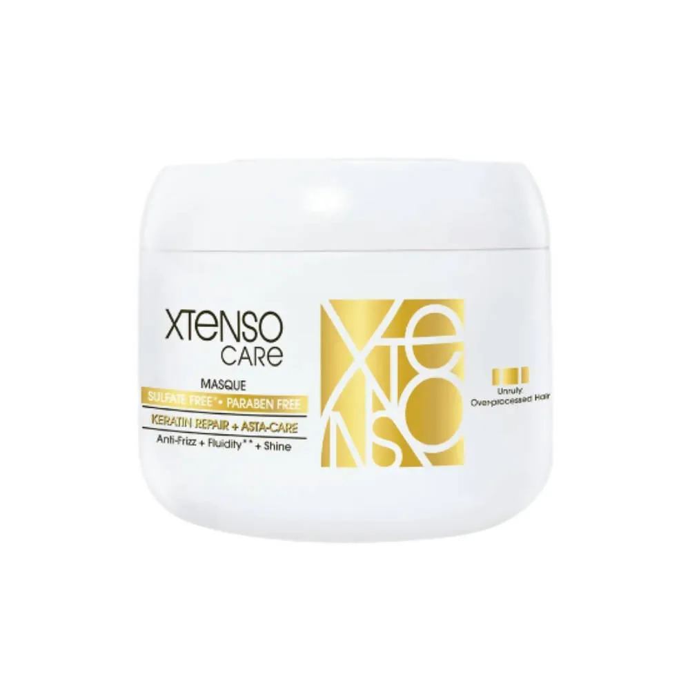 L'Oreal Professionnel X-Tenso Care Masque Sulfate Free | Intense Nourishment Hair Mask | For Straightened and Chemically Treated Hair 196 ml