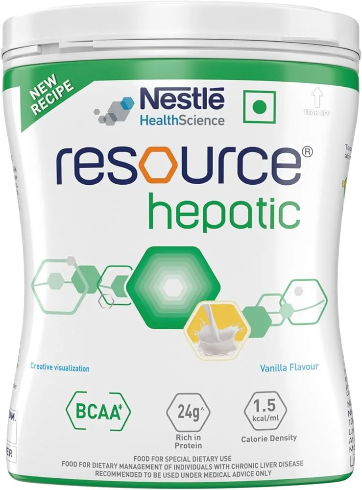 Nestle Resource Hepatic Protein Powder | Vanilla Flavor | Specialized Nutritional Support Nestle Resource Hepatic Protein Powder | Vanilla Flavor | Specialized Nutritional Support - 400 gm