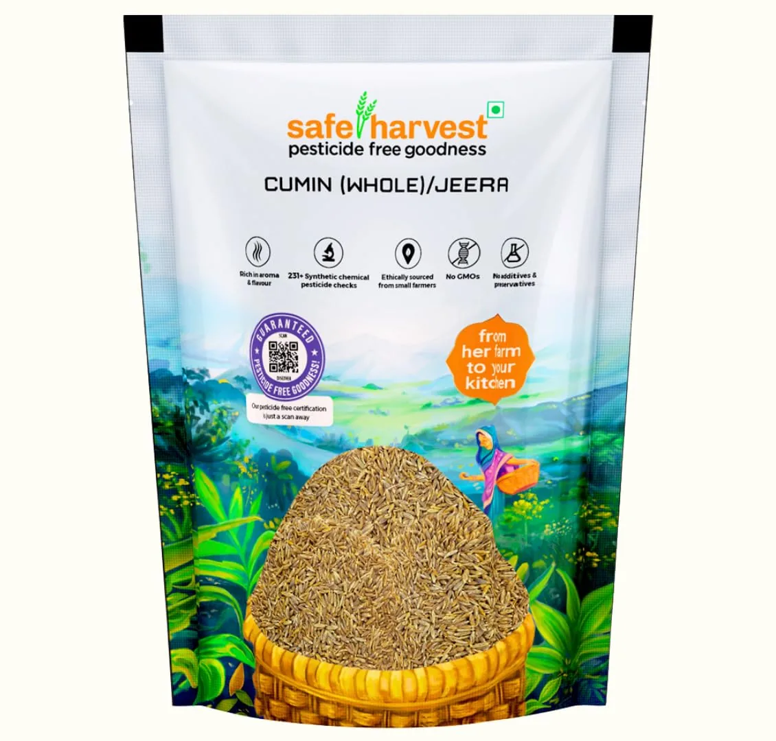 Safe Harvest Jeera - Pesticide Free