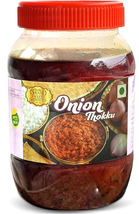 The Grand Sweets And Snacks Thokku - Onion The Grand Sweets And Snacks Thokku - Onion--500 g