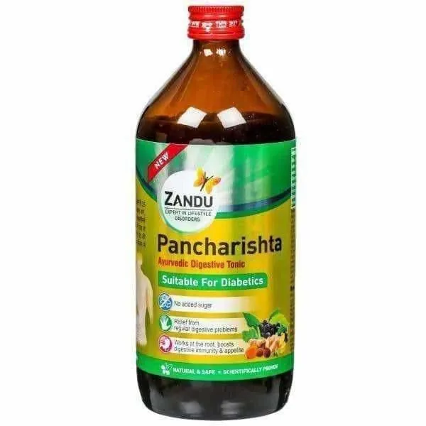 Zandu Pancharishta Ayurveda Digestive Tonic Suitable For Diabetics