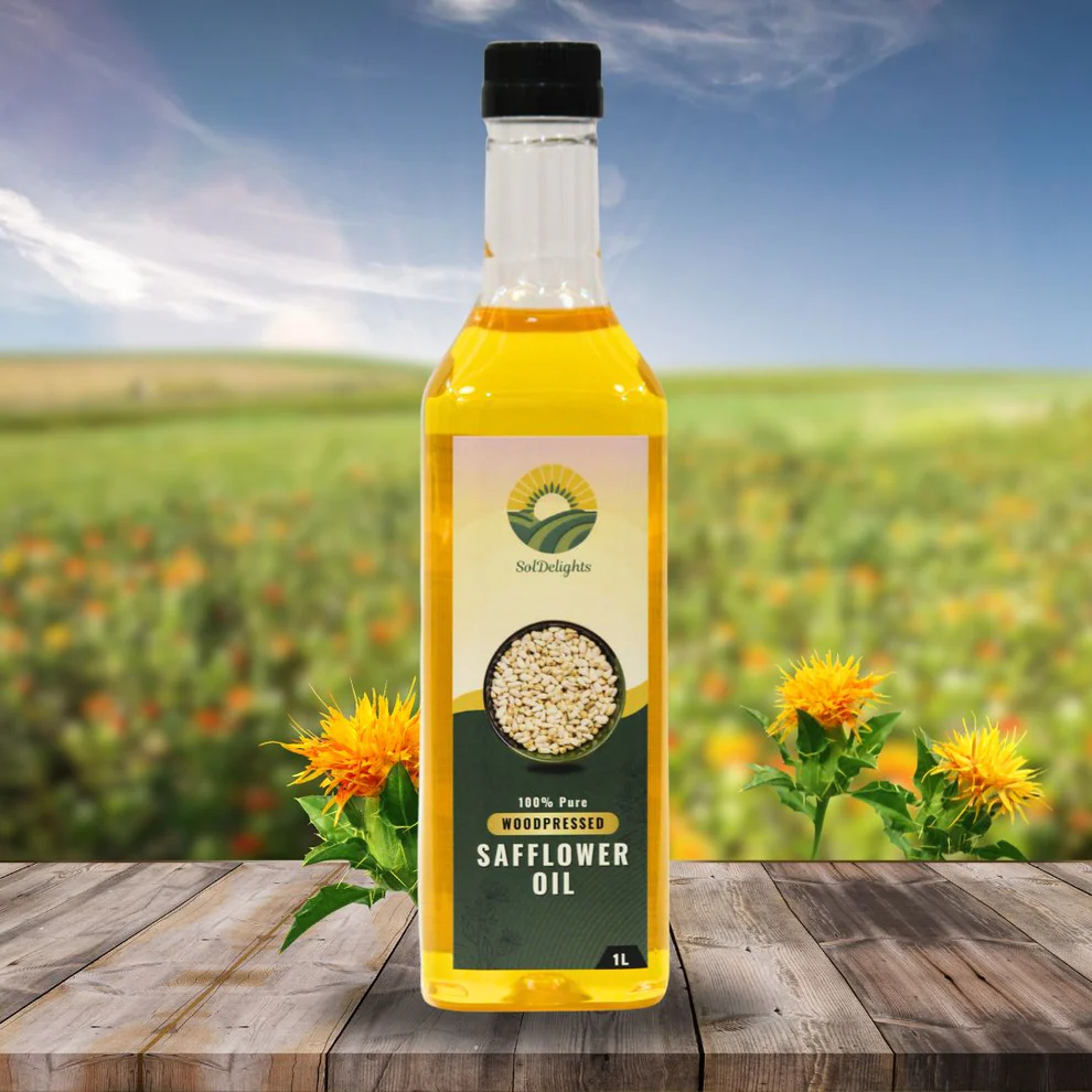 Safflower Oil Kardai Oil Woodpressed - Image 3