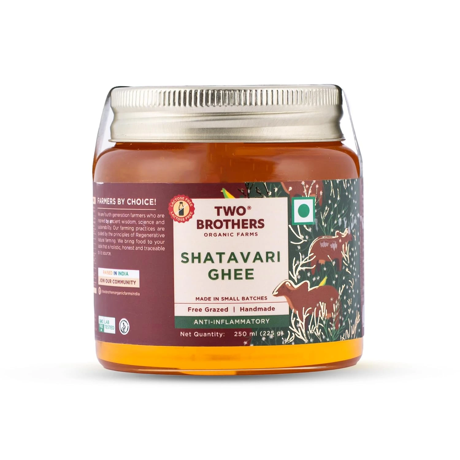 Two Brothers A2 Shatavari Cultured Ghee