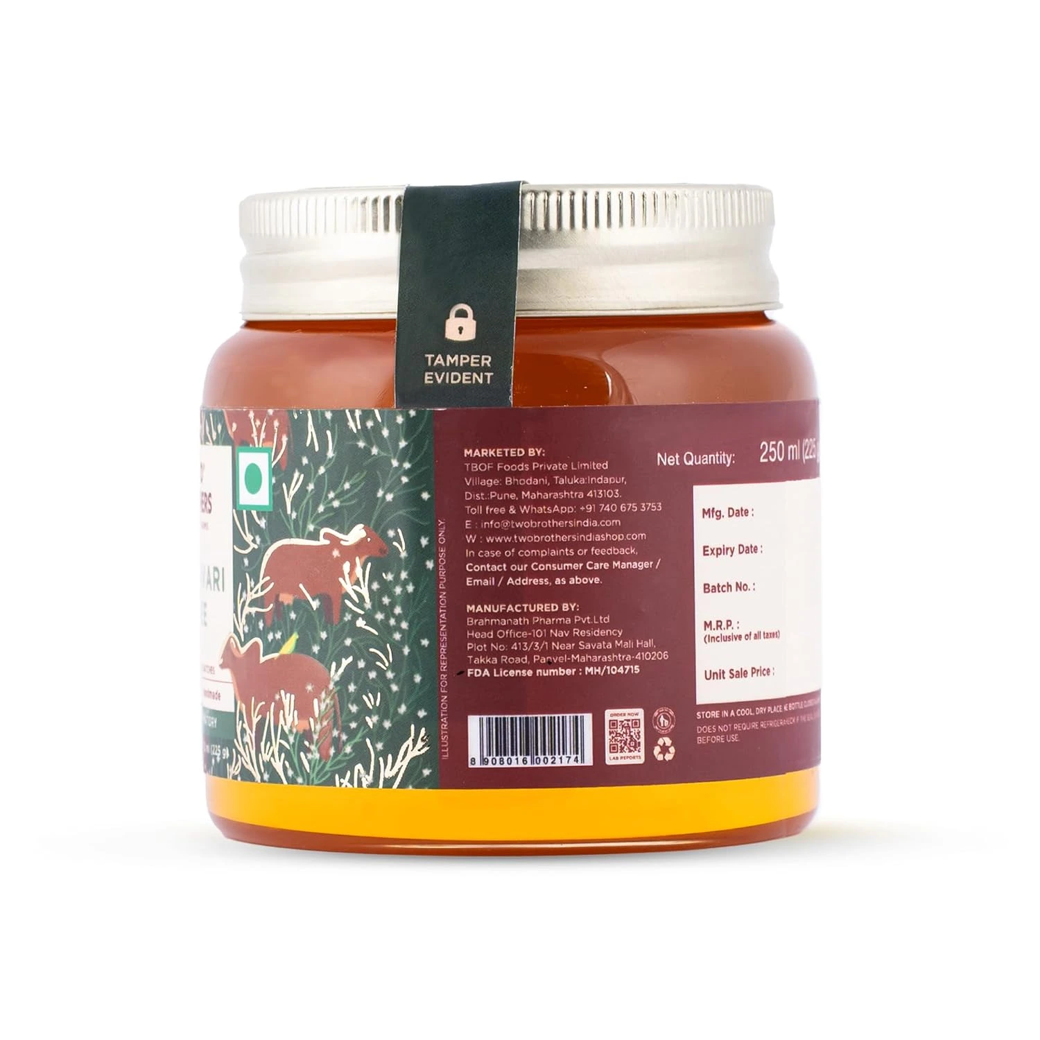 Two Brothers A2 Shatavari Cultured Ghee - Image 2