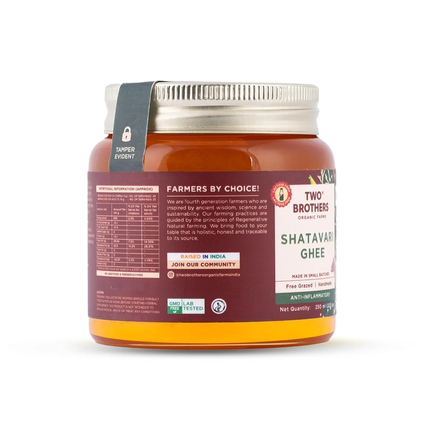 Two Brothers A2 Shatavari Cultured Ghee - Image 6