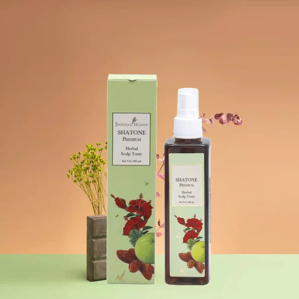 Shahnaz Husain Shatone Plus Herbal Scalp Tonic - Image 3