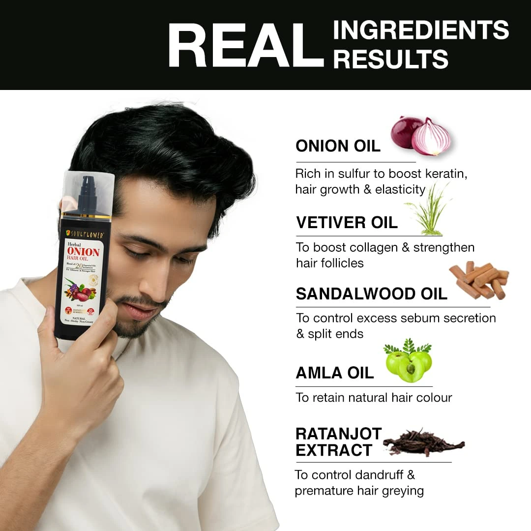 Soulflower Amla and Onion Hair Oil - Image 5