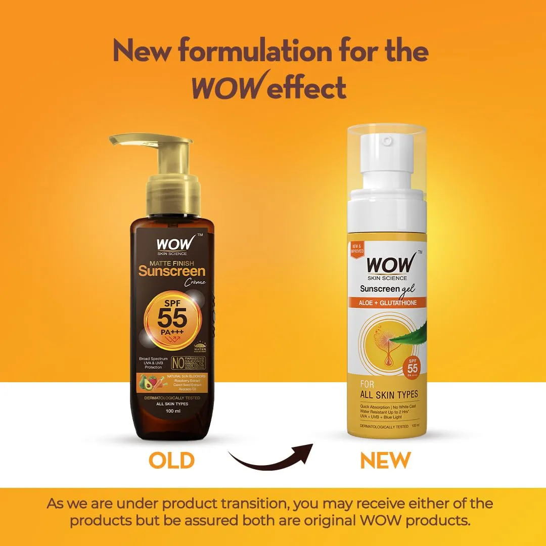 WOW Skin Science Sunscreen SPF 55 PA+++ - Image 7