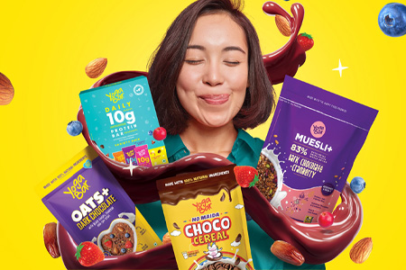 Energize with Yoga Bar's Protein Breakfast Bars